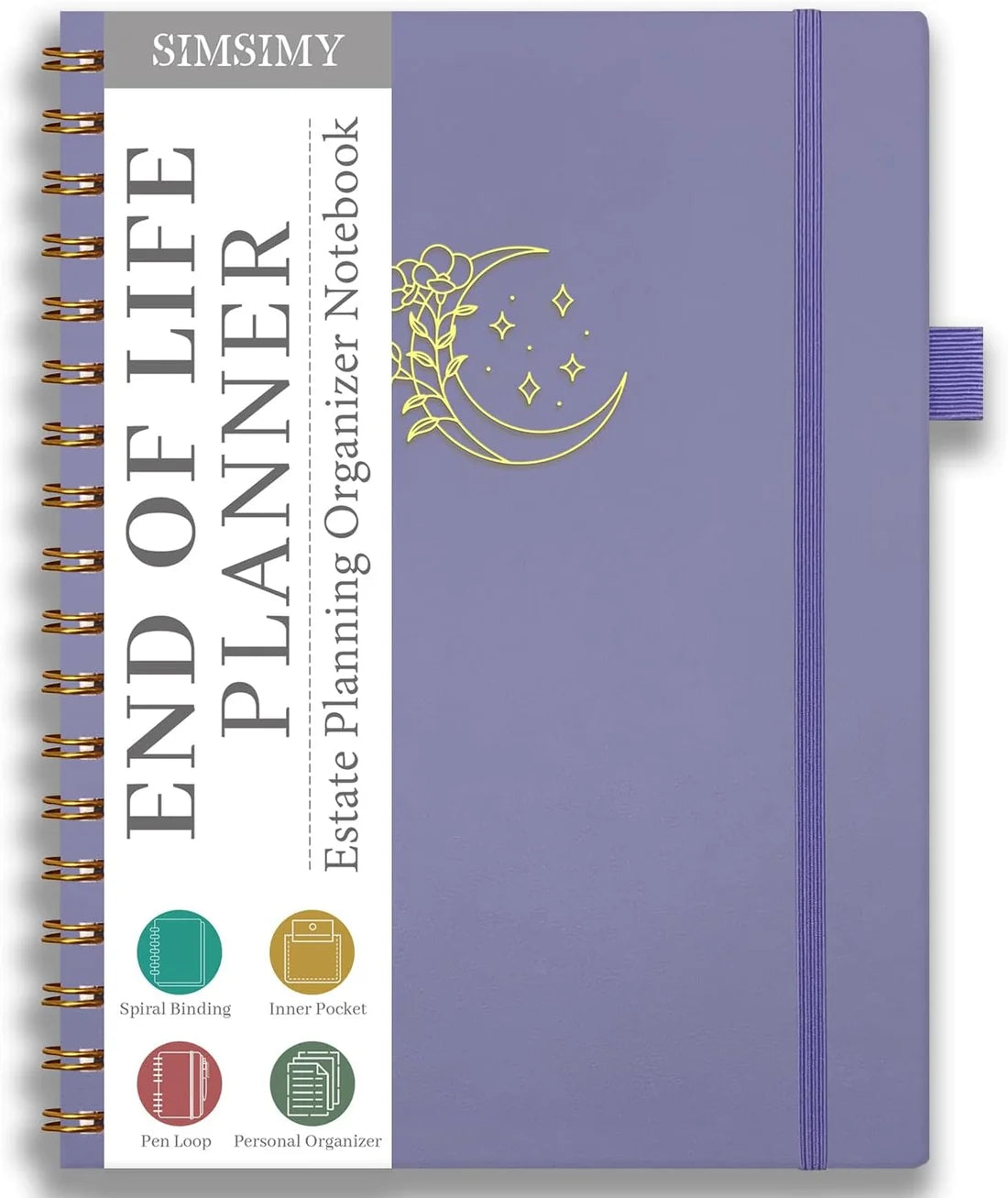 Verdo  End of Life Planner – Estate Planning & Important Information Organizer | Final Wishes & Legacy Workbook