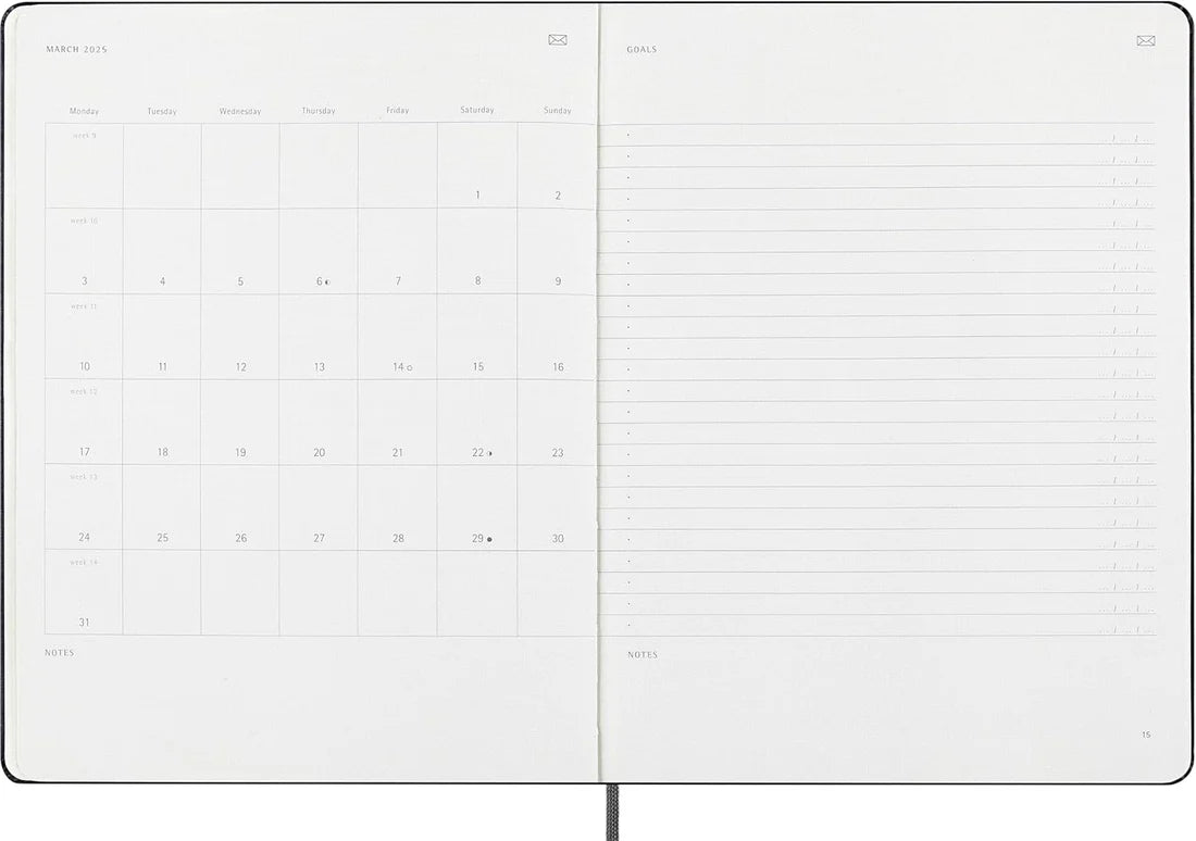 Verdo Smart Planner PRO 2025 – Weekly & Monthly Productivity Planner | Goal Setting Professional Organizer 2025